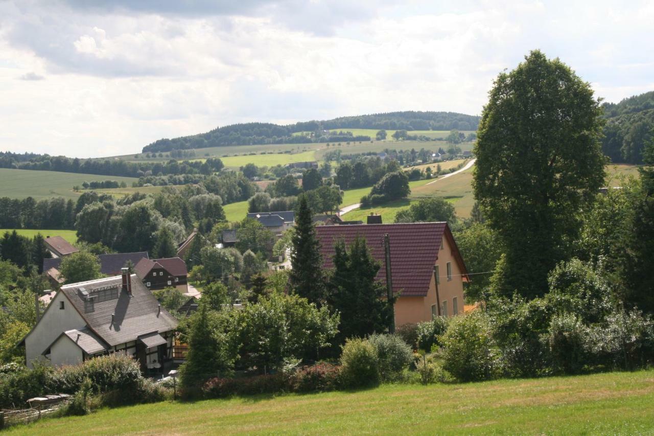 Ferienwohnung Czornebohblick Kubschutz Exterior foto